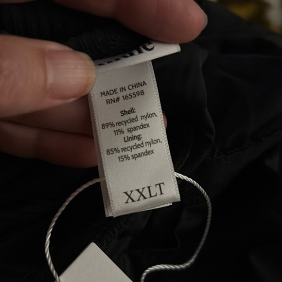 Andie The Tulum Rib One Piece LT Swimsuit Black Size XXL Tall NWT long torso - Picture 6 of 7